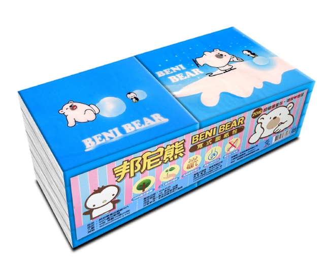 BeniBear 寬式袖珍包面紙 BeniBear 寬式袖珍包面紙