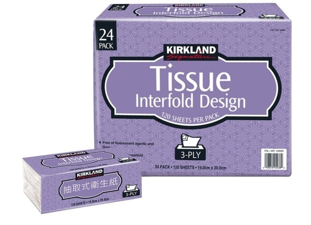 Kirkland Signature科克蘭 三層抽取衛生紙