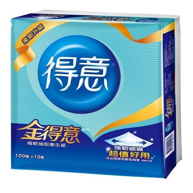 金得意 極韌抽取衛生紙