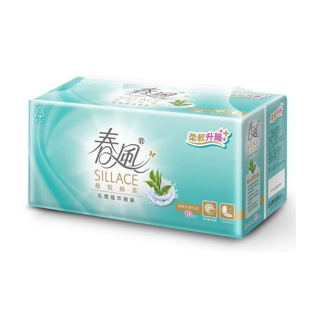 Andante春風 SILLACE極致絲柔乳霜植萃精華抽取式衛生紙