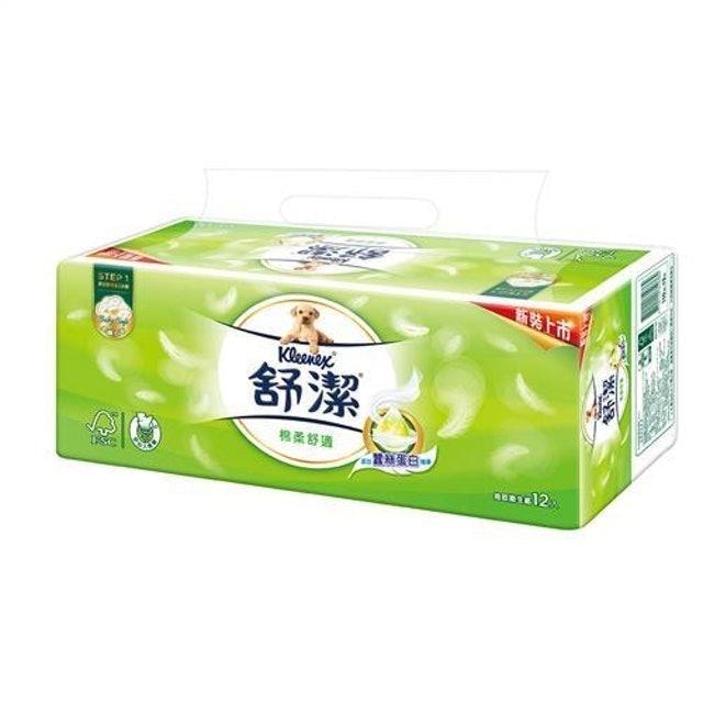 Kleenex舒潔 棉柔舒適抽取式衛生紙