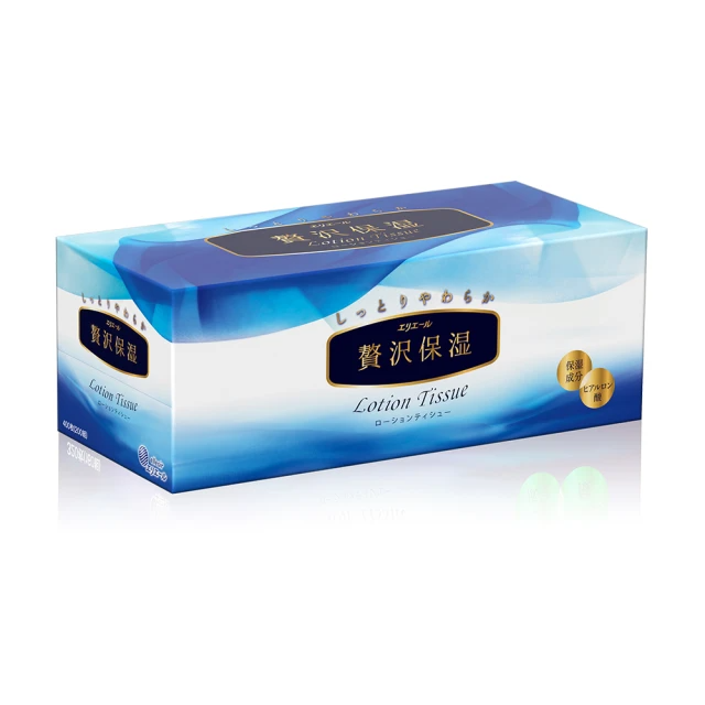 elleair 奢侈保濕柔霜面紙